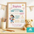 Kinder-Poster Einschulung personalisiert mit Namen Mutmacher Botschaften Affirmationsposter Erste Klasse SpecialMe®preview