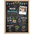 Kinder-Poster Steckbrief Design Schultafel Kreidetafel personalisiert Kinderposter Namen Foto Geschenk SpecialMe®preview