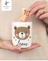 Kinder Spardose mit Namen Bär Fuchs Einhorn Tiermotive personaliserte Geschenke Sparschwein Keramik SpecialMe®preview