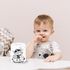 Kinder Spardose mit Namen kleiner Wikinger Skandi Stil personalisierbare Sparbüchse Sparschwein Keramik SpecialMe®preview