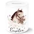 Kinder Spardose mit Namen personalisiert Pferd Pferdemädchen Geschenk Mädchen Namensgeschenke Sparschwein Keramik SpecialMe®preview