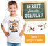 Kinder T-Jungen Mädchen Schulkind 2025 mit Namen Fuchs Motiv personalisierbar Schulanfang Geschenk SpecialMe®preview