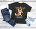 Kinder T-Jungen Mädchen Schulkind 2026 mit Namen Fuchs Motiv personalisierbar Schulanfang Geschenk SpecialMe®preview