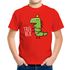 Kinder T-Shirt Dinosaurier Tree Rex Christmas Tyrannosaurus XMAS Outfit Jungen Mädchen Weihnachten Moonworks®preview