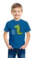 Kinder T-Shirt Dinosaurier Tree Rex Christmas Tyrannosaurus XMAS Outfit Jungen Mädchen Weihnachten Moonworks®preview