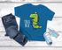 Kinder T-Shirt Dinosaurier Tree Rex Christmas Tyrannosaurus XMAS Outfit Jungen Mädchen Weihnachten Moonworks®preview