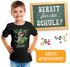 Kinder T-Shirt Einschulung 2025 mit Namen personalisiert Dino Astronaut Geschenk Schulanfang Jungen Mädchen SpecialMe®preview