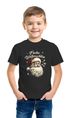 Kinder T-Shirt Frohe Weihnachten Santa Claus Vintage-Design Weihnachtsshirt Mädchen Jungen Moonworks®preview