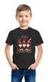 Kinder T-Shirt Froihe Weihnachten Wichtel Aufdruck Weihnachtsshirt Mädchen Jungen Moonworks®preview