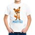 Kinder T-Shirt Fuchs mit Name – Personalisiertes Shirt für Jungen – Tiermotiv bedruckt – Geschenk zur Einschulung oder Geburtstag Moonworks®preview