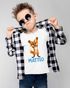 Kinder T-Shirt Fuchs mit Name – Personalisiertes Shirt für Jungen – Tiermotiv bedruckt – Geschenk zur Einschulung oder Geburtstag Moonworks®preview