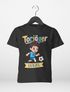 Kinder T-Shirt Fußball personalisiert – Torjäger Motiv mit Name – Geschenk für Jungen – Shirt für Geburtstag oder Einschulung Moonworks®preview