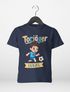 Kinder T-Shirt Fußball personalisiert – Torjäger Motiv mit Name – Geschenk für Jungen – Shirt für Geburtstag oder Einschulung Moonworks®preview