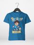 Kinder T-Shirt Fußball personalisiert – Torjäger Motiv mit Name – Geschenk für Jungen – Shirt für Geburtstag oder Einschulung Moonworks®preview