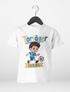Kinder T-Shirt Fußball personalisiert – Torjäger Motiv mit Name – Geschenk für Jungen – Shirt für Geburtstag oder Einschulung Moonworks®preview