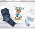 Kinder T-Shirt Fußball personalisiert – Torjäger Motiv mit Name – Geschenk für Jungen – Shirt für Geburtstag oder Einschulung Moonworks®preview