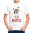 Kinder T-Shirt Hund mit Name – personalisiertes Shirt für Jungen – Lustiges Tiermotiv Hund – Geschenkidee Geburtstag oder Einschulung Moonworks®preview