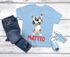 Kinder T-Shirt Hund mit Name – personalisiertes Shirt für Jungen – Lustiges Tiermotiv Hund – Geschenkidee Geburtstag oder Einschulung Moonworks®preview