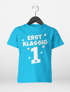 Kinder T-Shirt Jungen Aufdruck erstklassig Zahl 1 Sterne Geschenk zur Einschulung 2026 Schulanfang Moonworks®preview