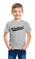 Kinder T-Shirt Jungen Aufdruck Schulkind College Stil Geschenk zur Einschulung Schulanfang Moonworks®preview