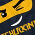 Kinder T-Shirt Jungen Bausteine Gesicht Ninja Figur Einschulung 2025 Geschenk zur Einschulung 2025 Schulanfang Moonworks®preview