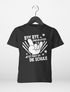 Kinder T-Shirt Jungen Bye Bye Kindergarten Abschied Geschenk zur Einschulung 2025 Schulanfang Moonworks®preview