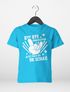 Kinder T-Shirt Jungen Bye Bye Kindergarten Abschied Geschenk zur Einschulung 2025 Schulanfang Moonworks®preview