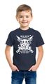 Kinder T-Shirt Jungen Bye Bye Kindergarten- Das Wars - Episode 2 Möge die Schule mit dir sein Geschenk zur Einschulung 2025 Schulanfang Star Moonworks®preview
