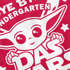 Kinder T-Shirt Jungen Bye Bye Kindergarten- Das Wars - Episode 2 Möge die Schule mit dir sein Geschenk zur Einschulung 2026 Schulanfang Star Moonworks®preview