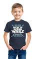 Kinder T-Shirt Jungen Bye Bye Kindergarten Das Wars jetzt kommt Episode 2 Geschenk zur Einschulung 2025 Schulanfang Moonworks®preview