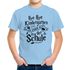 Kinder T-Shirt Jungen Bye Bye Kindergarten ich zaubere jetzt in der Schule Geschenk zur Einschulung 2025 Schulanfang Moonworks®preview