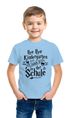 Kinder T-Shirt Jungen Bye Bye Kindergarten ich zaubere jetzt in der Schule Geschenk zur Einschulung 2025 Schulanfang Moonworks®preview