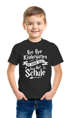 Kinder T-Shirt Jungen Bye Bye Kindergarten ich zaubere jetzt in der Schule Geschenk zur Einschulung 2026 Schulanfang Moonworks®preview