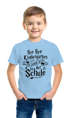 Kinder T-Shirt Jungen Bye Bye Kindergarten ich zaubere jetzt in der Schule Geschenk zur Einschulung 2026 Schulanfang Moonworks®preview