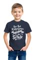 Kinder T-Shirt Jungen Bye Bye Kindergarten ich zaubere jetzt in der Schule Geschenk zur Einschulung Schulanfang Moonworks®preview