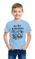 Kinder T-Shirt Jungen Bye Bye Kindergarten ich zaubere jetzt in der Schule Geschenk zur Einschulung Schulanfang Moonworks®preview