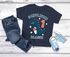 Kinder T-Shirt Jungen Dinosaurier T-Rex Schulkind 1. Klasse Geschenk zur Einschulung 2025 Schulanfang Moonworks®preview