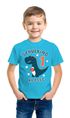 Kinder T-Shirt Jungen Dinosaurier T-Rex Schulkind 1. Klasse Geschenk zur Einschulung 2025 Schulanfang Moonworks®preview