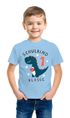 Kinder T-Shirt Jungen Dinosaurier T-Rex Schulkind 1. Klasse Geschenk zur Einschulung 2025 Schulanfang Moonworks®preview