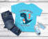 Kinder T-Shirt Jungen Dinosaurier T-Rex Schulkind 1. Klasse Geschenk zur Einschulung 2026 Schulanfang Moonworks®preview
