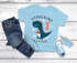 Kinder T-Shirt Jungen Dinosaurier T-Rex Schulkind 1. Klasse Geschenk zur Einschulung 2026 Schulanfang Moonworks®preview