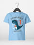 Kinder T-Shirt Jungen Dinosaurier T-Rex Schulkind 1. Klasse Geschenk zur Einschulung 2026 Schulanfang Moonworks®preview