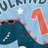 Kinder T-Shirt Jungen Dinosaurier T-Rex Schulkind 1. Klasse Geschenk zur Einschulung Schulanfang Moonworks®preview