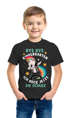 Kinder T-Shirt Jungen Einhorn Bye Bye Kindergarten ich rock jetzt die Schule Geschenk zur Einschulung 2026 Schulanfang Moonworks®preview