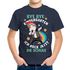 Kinder T-Shirt Jungen Einhorn Bye Bye Kindergarten ich rock jetzt die Schule Geschenk zur Einschulung Schulanfang Moonworks®preview