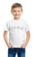Kinder T-Shirt Jungen Einschulung Schriftzug Schulkind personalisierbar mit Name Geschenk zum Schulanfang SpecialMe®preview