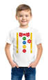 Kinder T Shirt Jungen Fasching Karneval - Clown Hosenträger - Kostüm Verkleidung Shirt Geschenk für Jungen Moonworkspreview