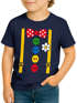 Kinder T Shirt Jungen Fasching Karneval - Clown Hosenträger - Kostüm Verkleidung Shirt Geschenk für Jungen Moonworkspreview