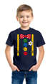 Kinder T Shirt Jungen Fasching Karneval - Clown Hosenträger - Kostüm Verkleidung Shirt Geschenk für Jungen Moonworkspreview