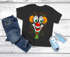 Kinder T Shirt Jungen Fasching Karneval - Clown - Kostüm Verkleidung Shirt Geschenk für Jungen Moonworks®preview
